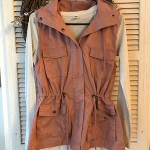 Pink utility vest